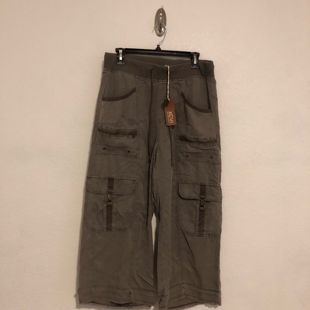 XCVI Taupe Women Pants